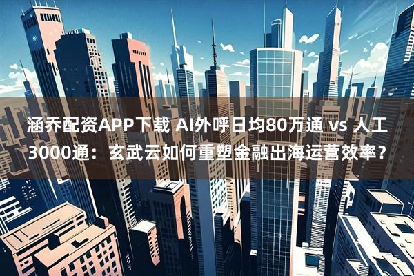 涵乔配资APP下载 AI外呼日均80万通 vs 人工3000通：玄武云如何重塑金融出海运营效率？